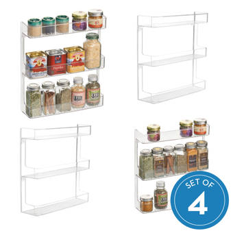 Symple Stuff 4 Tier Wall Mounted Spice Rack Reviews Wayfair