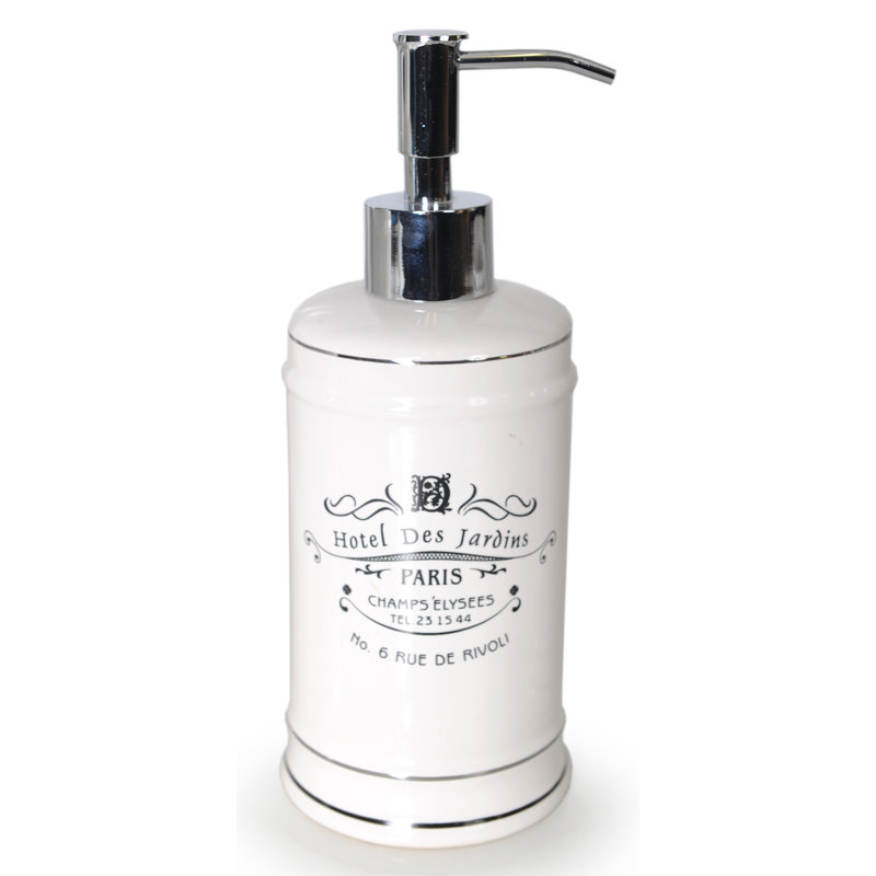 bathroom soap and lotion dispensers