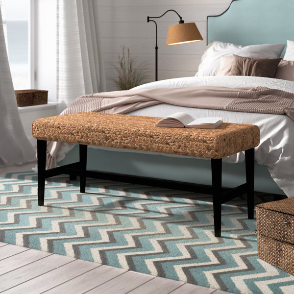 Beachcrest Home Eaton Wood Bench Reviews Wayfair Ca
