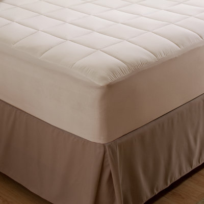 Naturals Polyester Mattress Pad AllerEase Bed Size: Full