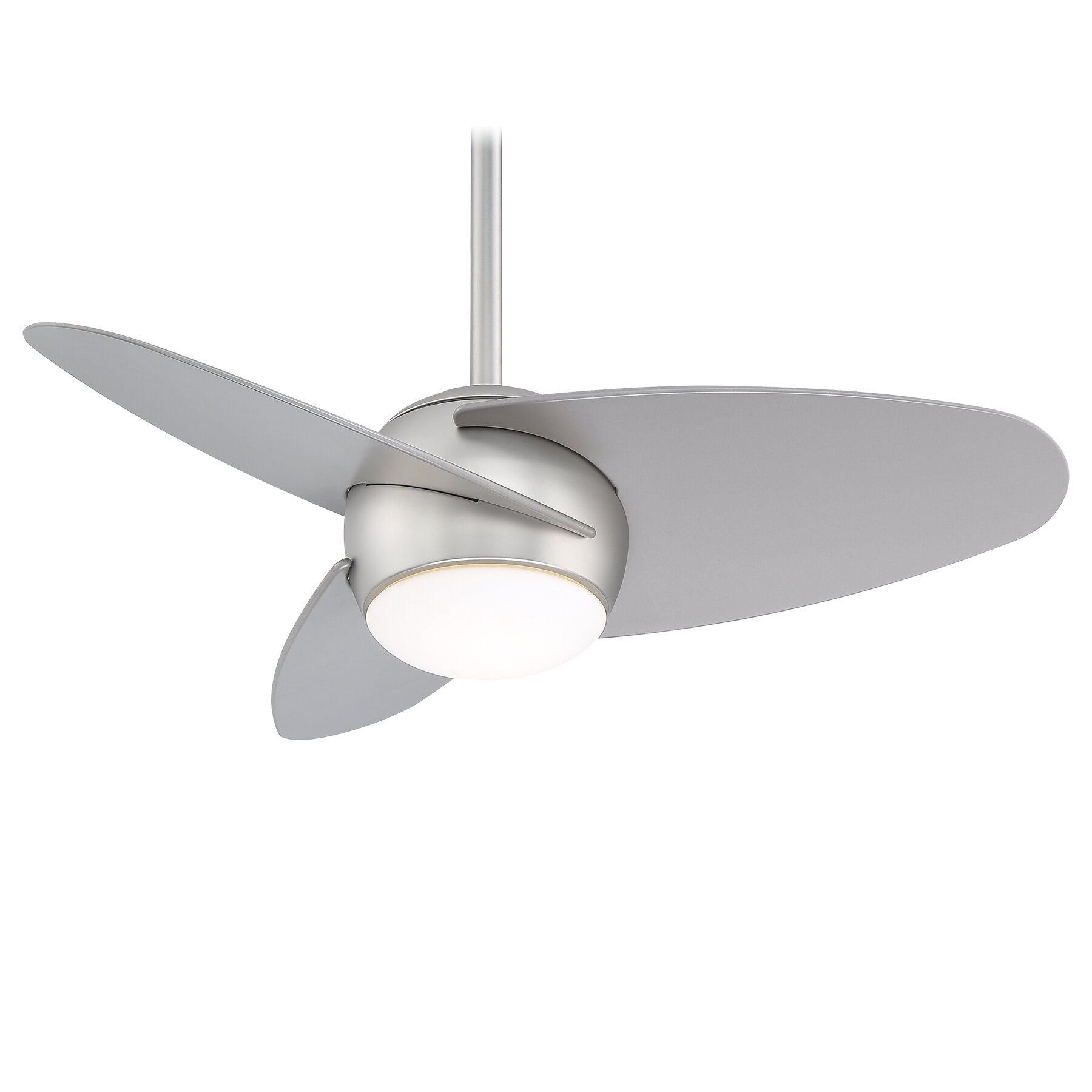 36 Slant 3 Blade Led Ceiling Fan