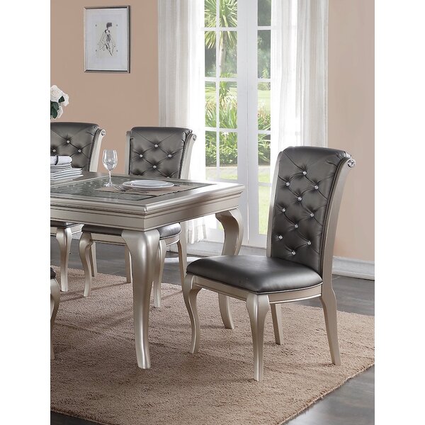 Adele Upholstered Dining Chair (Set Of 2) By Infini Furnishings