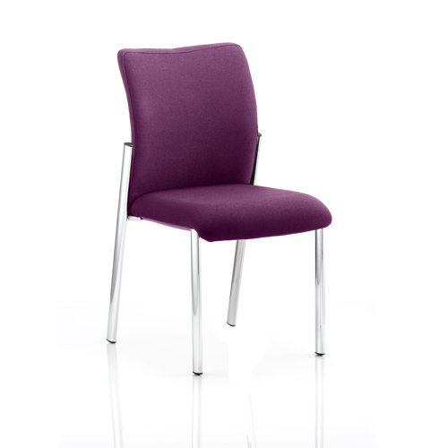 Guest Chair Symple Stuff Seat Colour: Purple, Arm: Without Arm