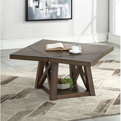Breakwater Baysolid Wood Coffee Table With Storage Breakwater Bay Dailymail