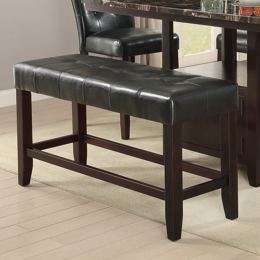 Winston Porter Upper Strode Upholstered Bench Reviews Wayfair
