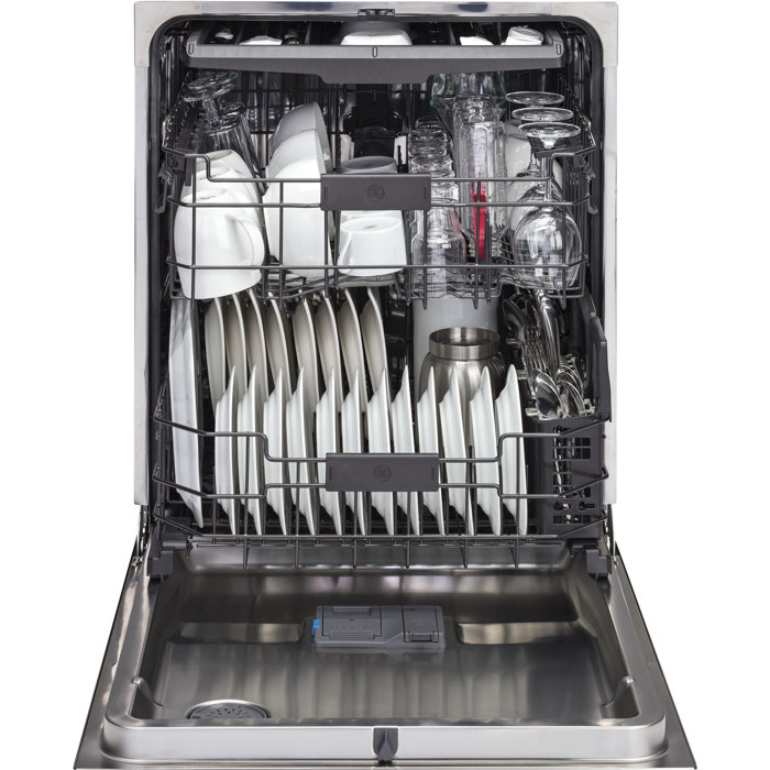 24 45 Dba Built In Fully Integrated Dishwasher With 3rd Rack And Hidden Controls 24 45 Dba Built In Fully Integrated Dishwasher With 3rd Rack And Hidden Controls