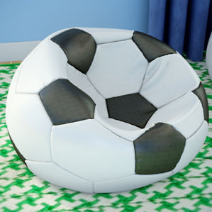 Kierra Soccer Bean Bag Chair by Viv + ..