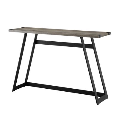 AllModern 46" Console Table  Table Top Color: Gray Wash