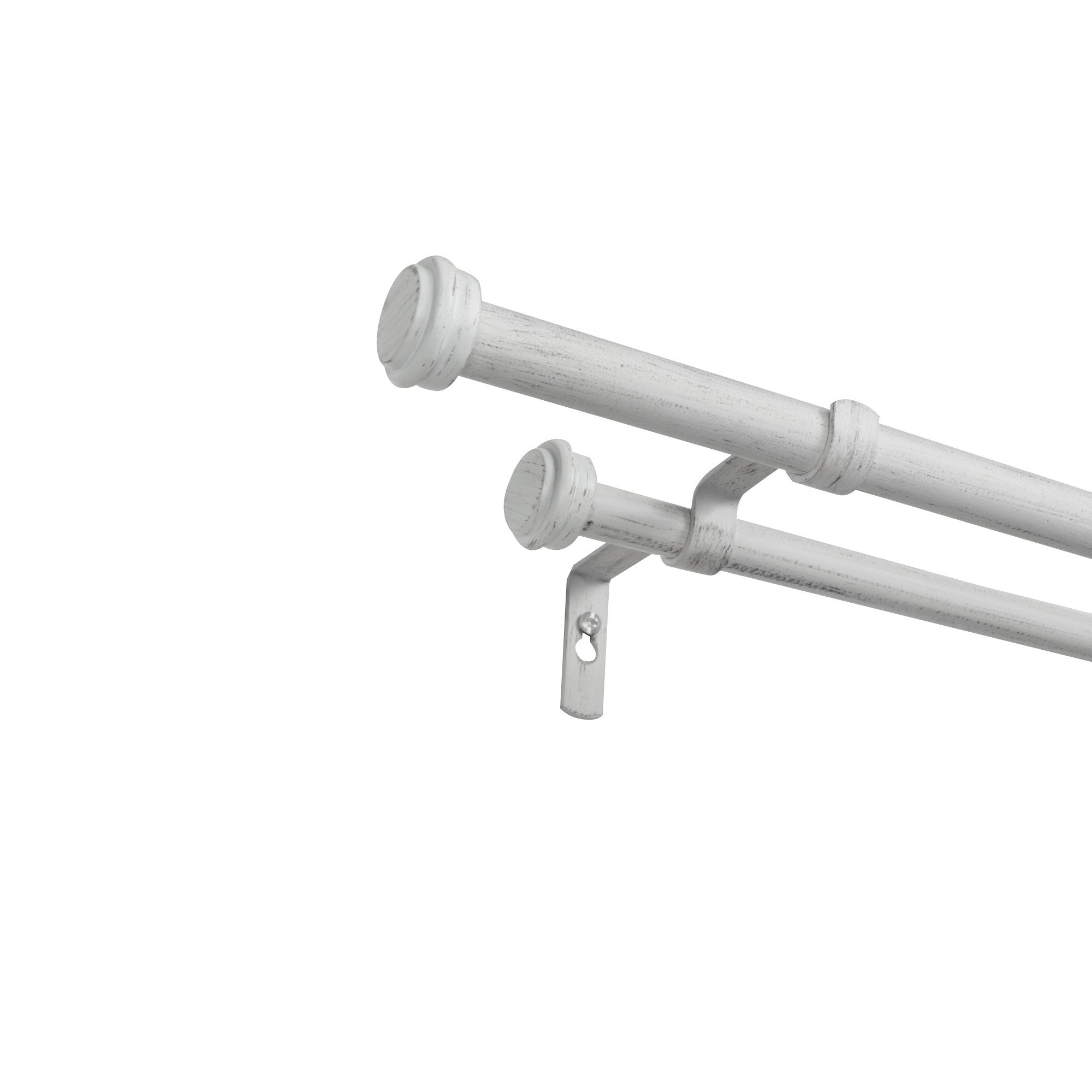 Brayden Studio Cheviot Double Curtain Rod Hardware Set Reviews