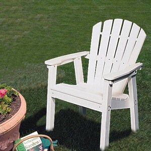 Adirondack Shell Back Deck Chair - EnviroWood