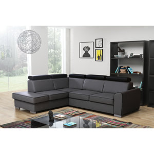 Ecksofa Tearaght mit Bettfunktion von Home & Haus