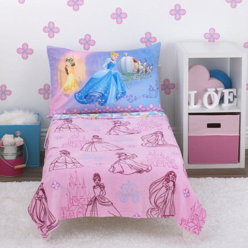 Disney Puppy Dog Pals Puppy Pal Fun 4 Piece Toddler Bedding Set