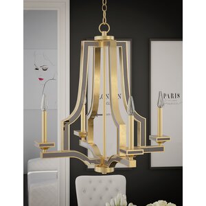 Bobby 4-Light Candle-Style Chandelier