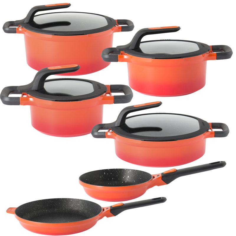 Berghoff International Gem 10 Piece Aluminum Non Stick Cookware Set Reviews Wayfair
