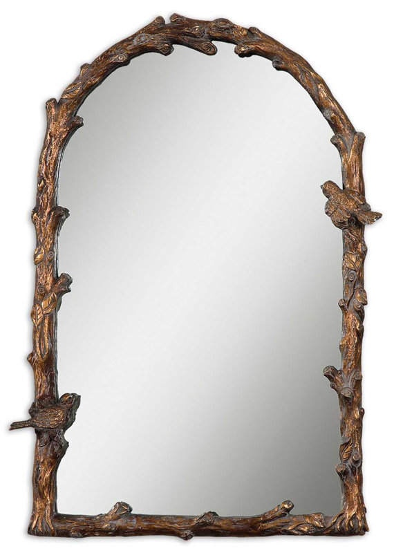 Eliana Arch Gold Wall Mirror