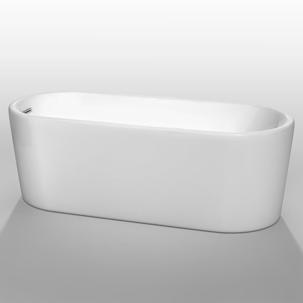 Ursula 67 x 27.5 Soaking Bathtub by Wyndham Collection