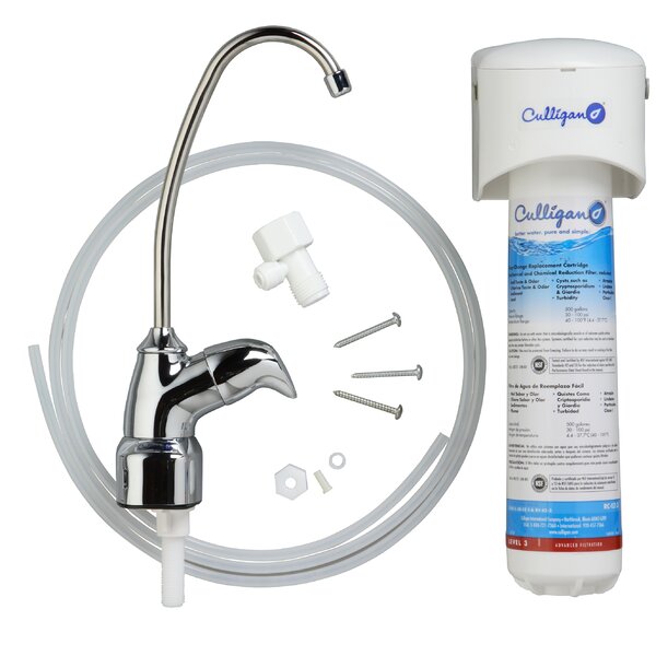 Lecel 3 EZ-Change Under Sink Drinking Water Filtration System by Culligan