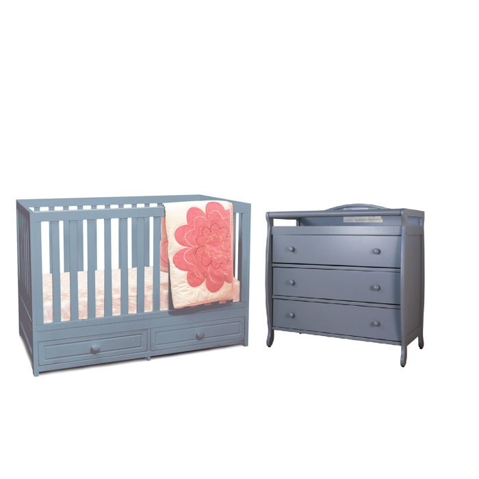 Convertible Standard 2 Piece Nursery Furniture Set Convertible Standard 2 Piece Nursery Furniture Set