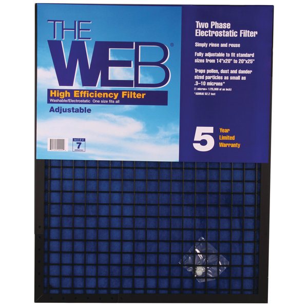 High Efficiency Adjustable Air Conditioner Air Filter by WEB Products