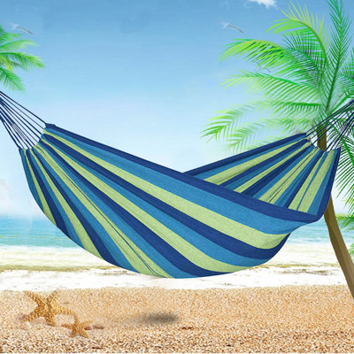 Outdoor Travel Canvas Beach Stick To Prevent Rollover Arlmont  Co Color GreenBlue