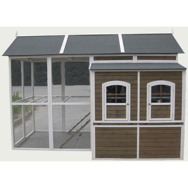 Feathers Chicken Coop with Roosting Bar by Innovat