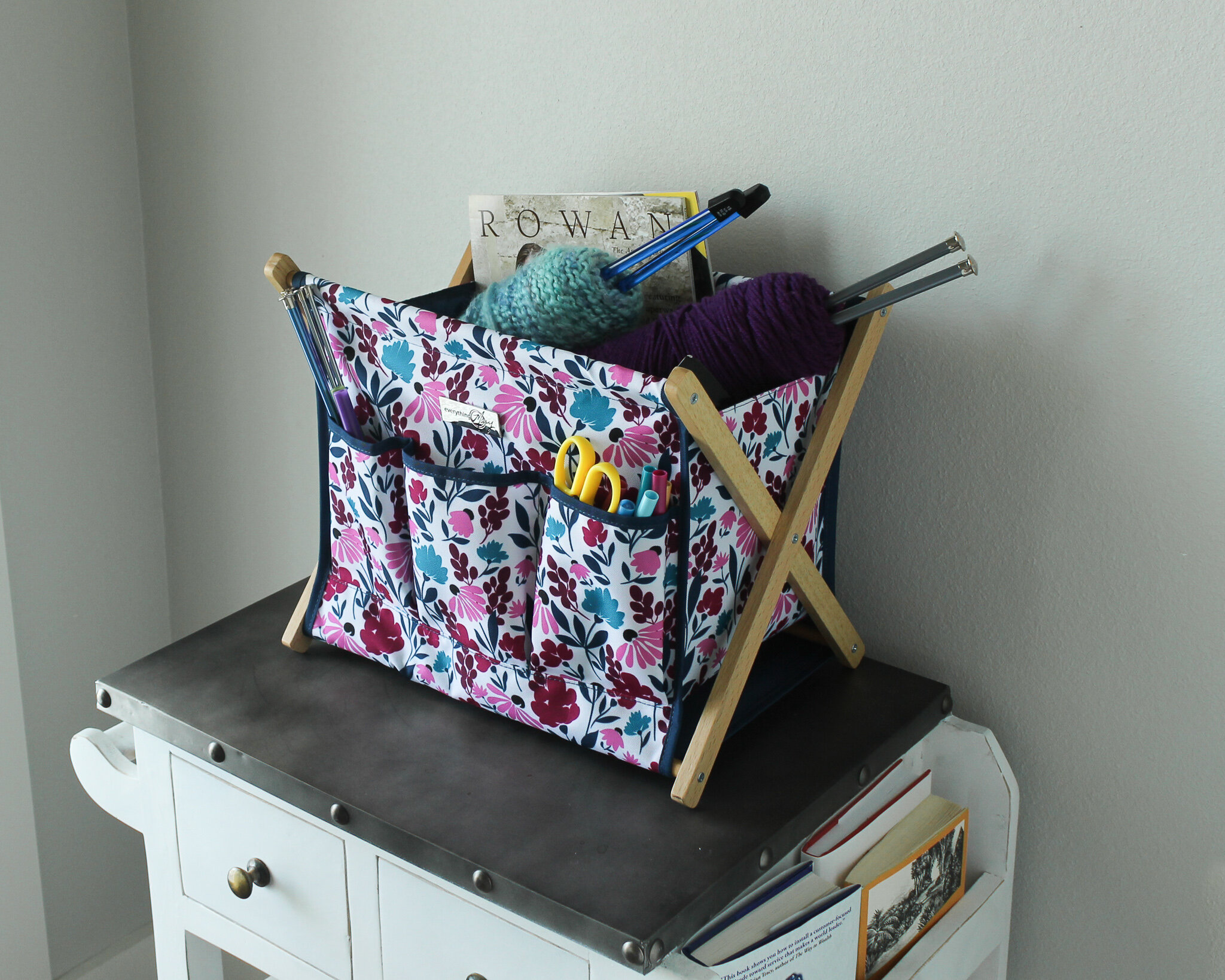 crochet yarn organizer