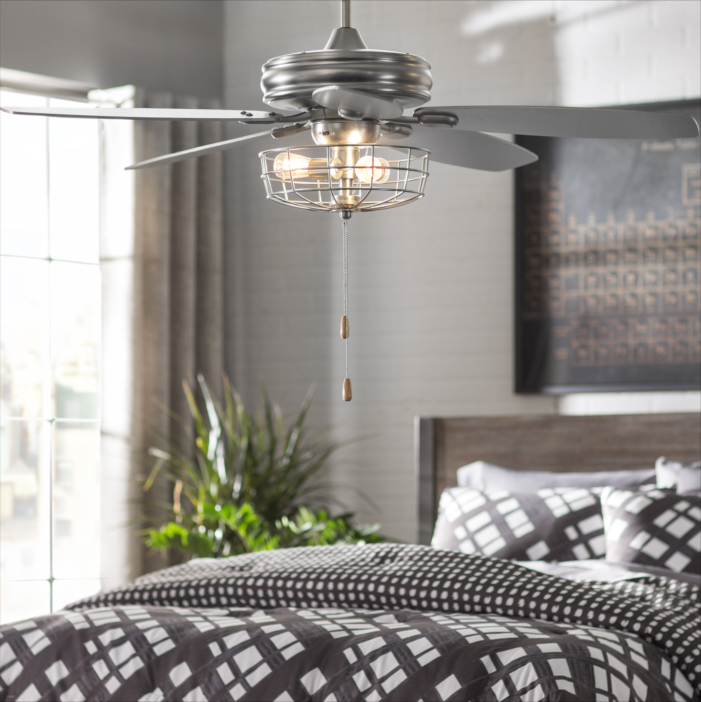 T Austin Design 52 Kyla 5 Blade Ceiling Fan Light Kit 52 Kyla 5 Blade Ceiling Fan