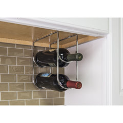 wine rack cabinet insert wayfair