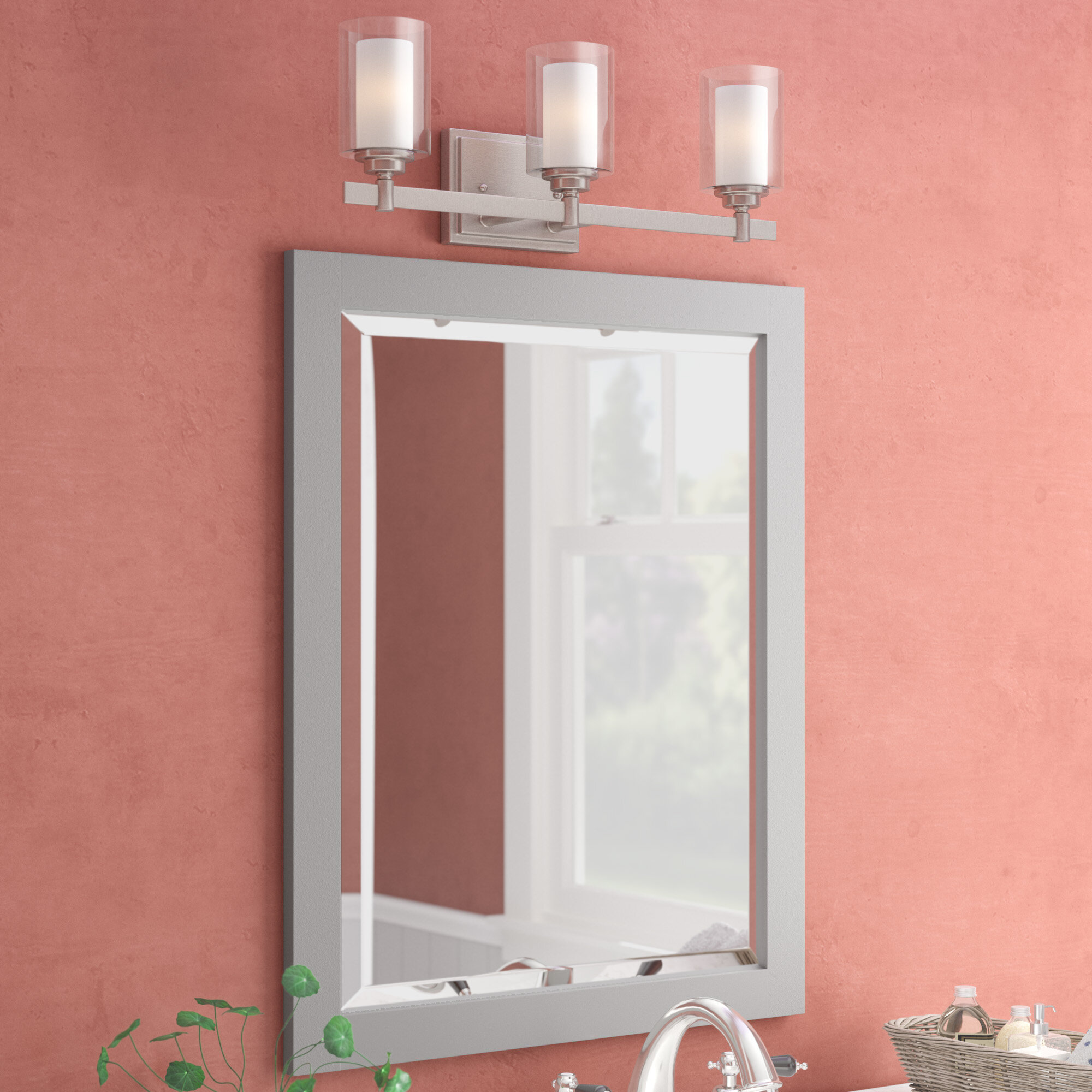 Darby Home Co Davida Hanging Bathroom Vanity Mirror Reviews Wayfair