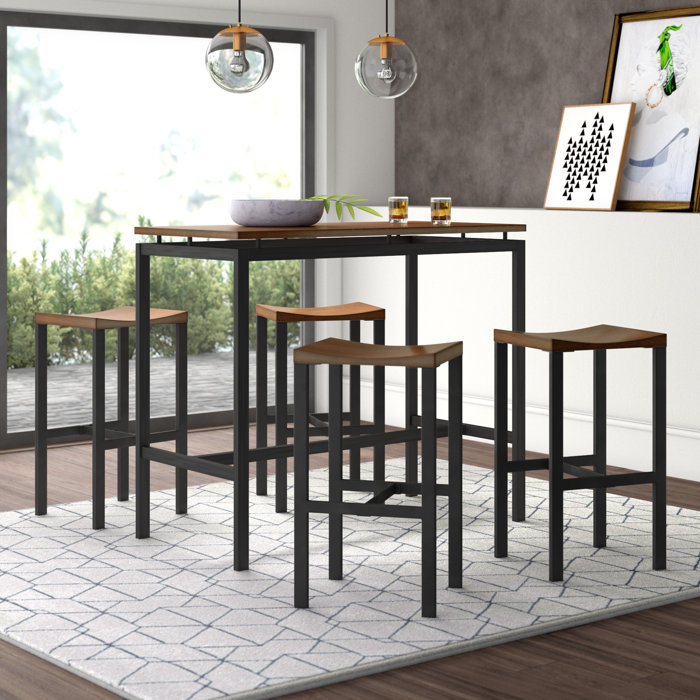 Mcgonigal 5 Piece Bar Height Dining Set Mcgonigal 5 Piece Bar Height Dining Set