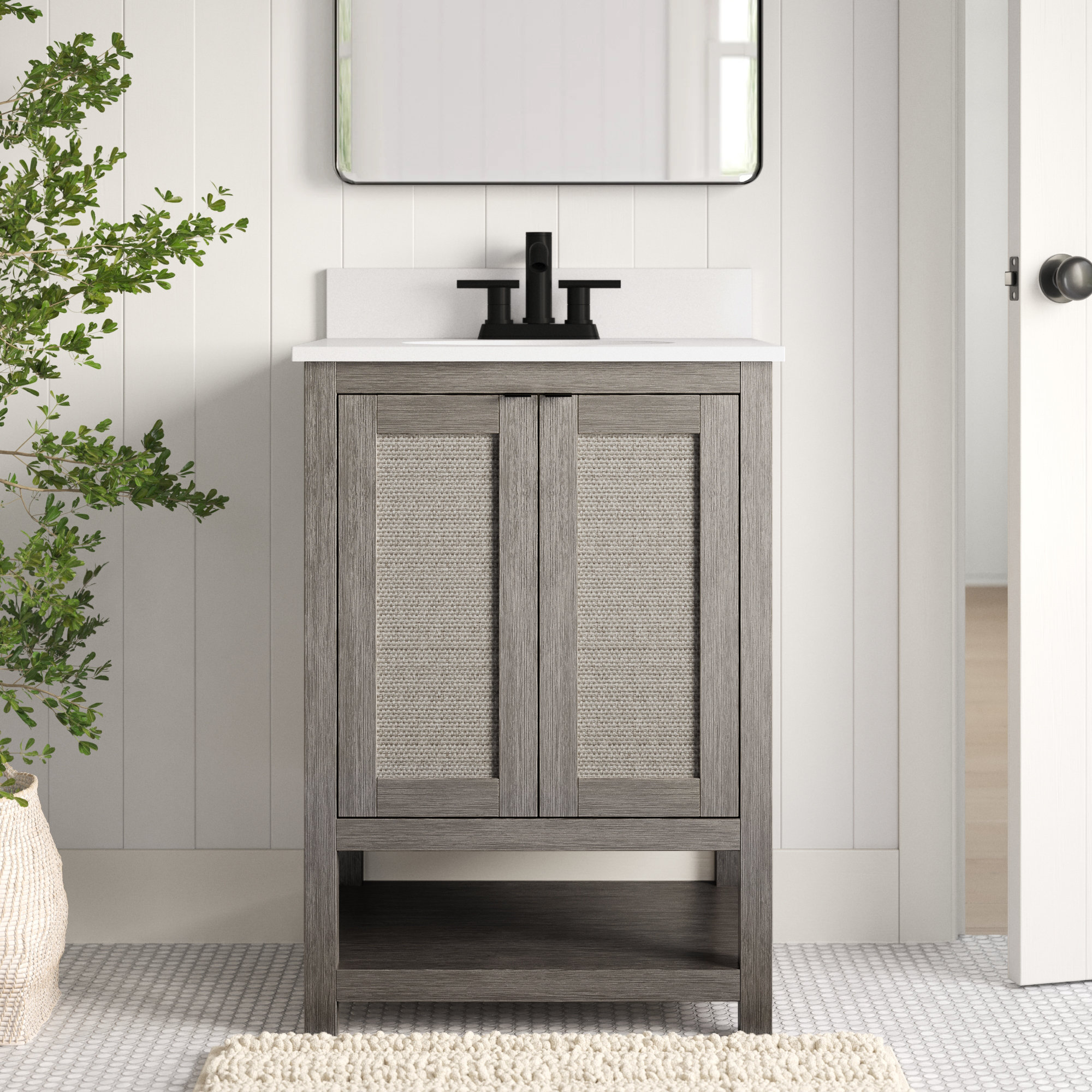 Sand Stable Alaric 24 Single Bathroom Vanity Set Reviews Wayfair