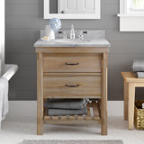 Farmhouse Rustic Light Wood Bathroom Vanities Birch Lane