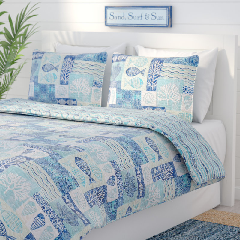 Beachcrest Home Hopewell 3 Piece Quilt Set & Reviews Wayfair