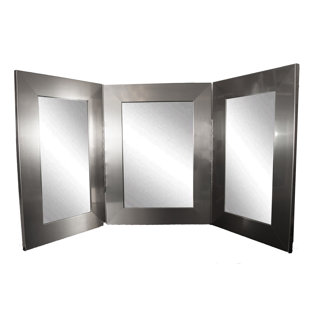 Tri Fold Bathroom Mirror Wayfair Trifold Bathroom Vanity Mirror