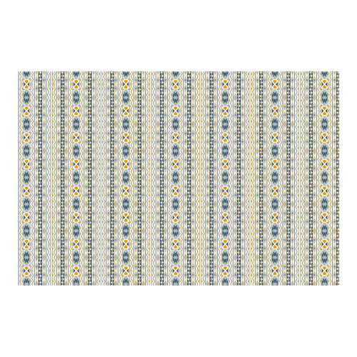 Pastel Ikat 2.25m x 3.36m Textured Matte Peel & Stick Wall Mural East Urban Home