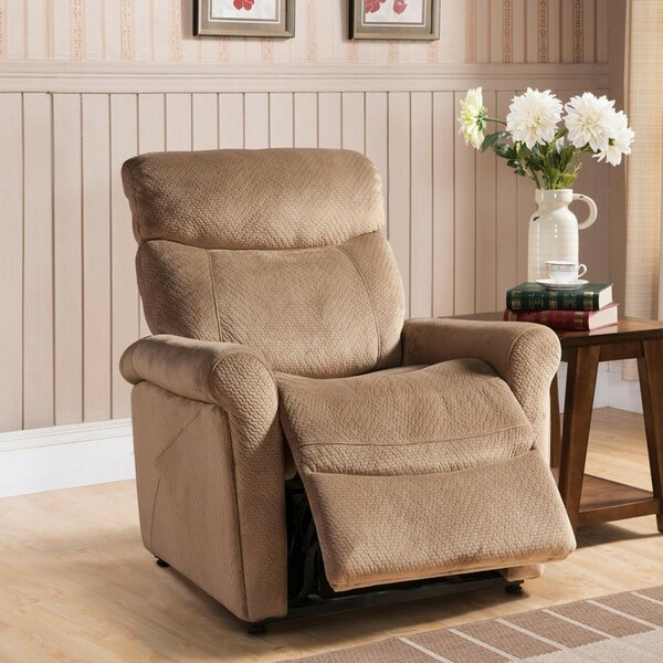 Morrisania Leather Power Recliner By Red Barrel Studio