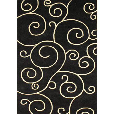 Black Wool Area Rugs You'll Love | Wayfair