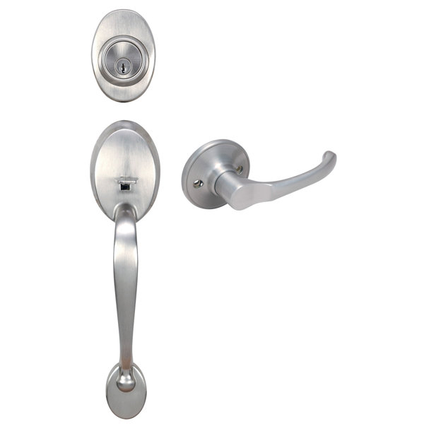 Jemison Single Cylinder Handleset by Hardware House