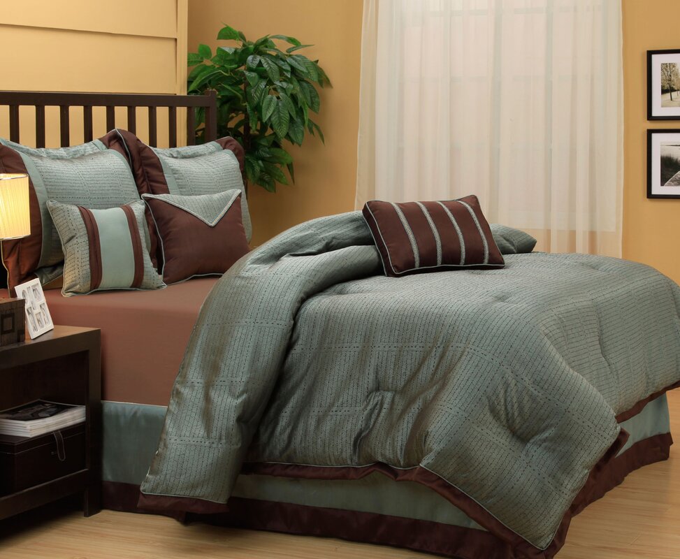 Nanshing America, Inc Tobey 7 Piece Comforter Set & Reviews | Wayfair