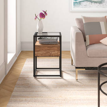 Wrought Studio Bohner Frame End Table Wayfair
