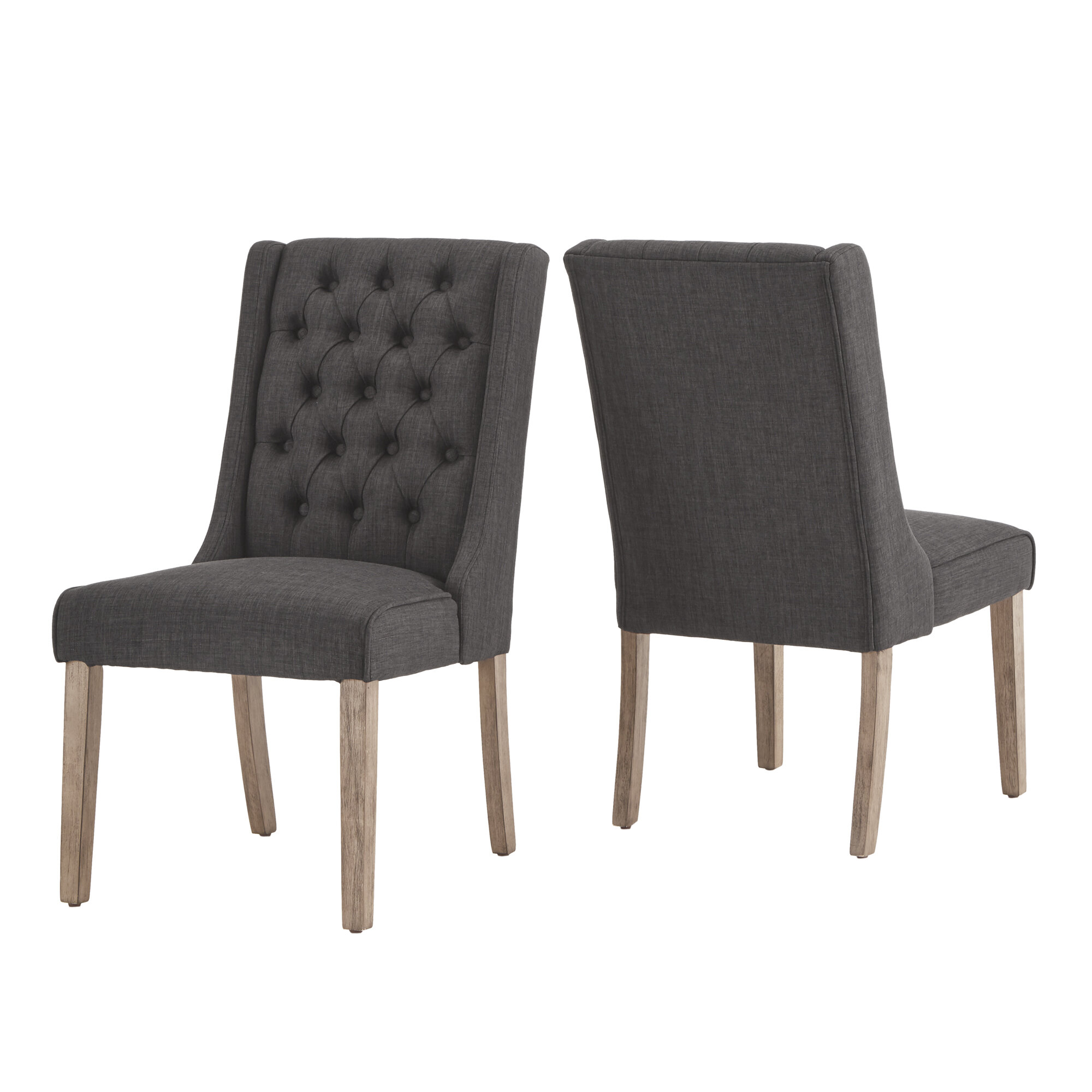 Harold Tufted Upholstered Side Chair Reviews Joss Main