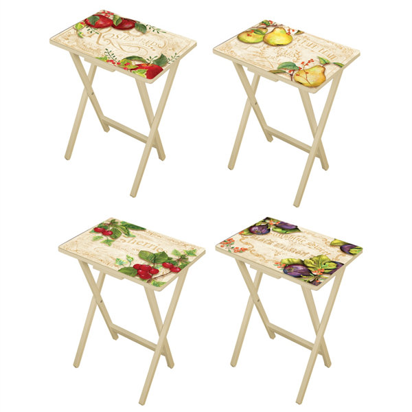 Rosenblatt 4 Piece TV Tray Set by August Grove| @ $227.99