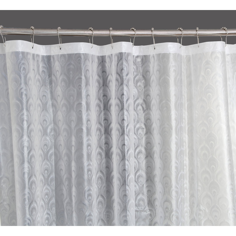 House Of Hampton Mcgregor Eva 3d Peacock Design Single Shower