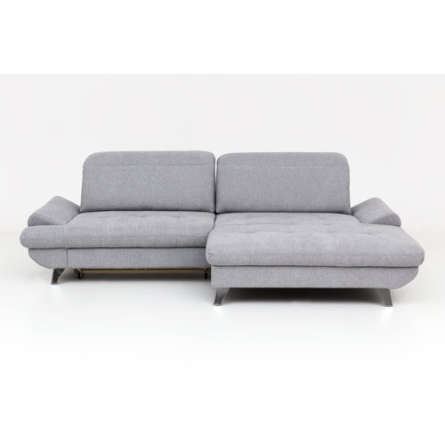 schlafsofa perryman ebern designs polsterfarbe hellgrau schwarz ausrichtung rechts ausgerichtet mit schlaffunktion yes moebel suchmaschine ladendirekt de