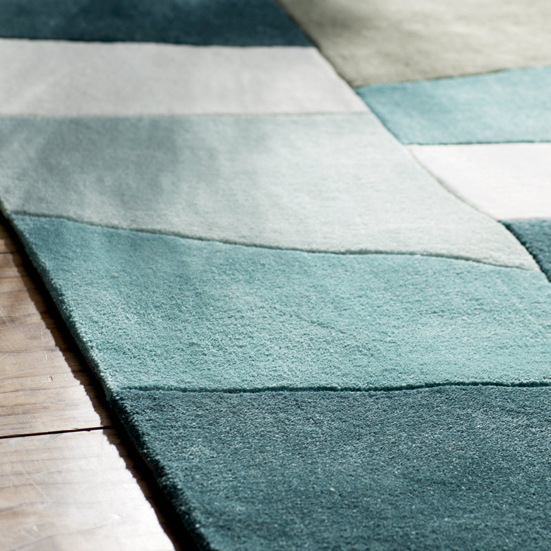 Langley Street Carlotta Dried HandTufted Dried Oregano/Sea blue Area