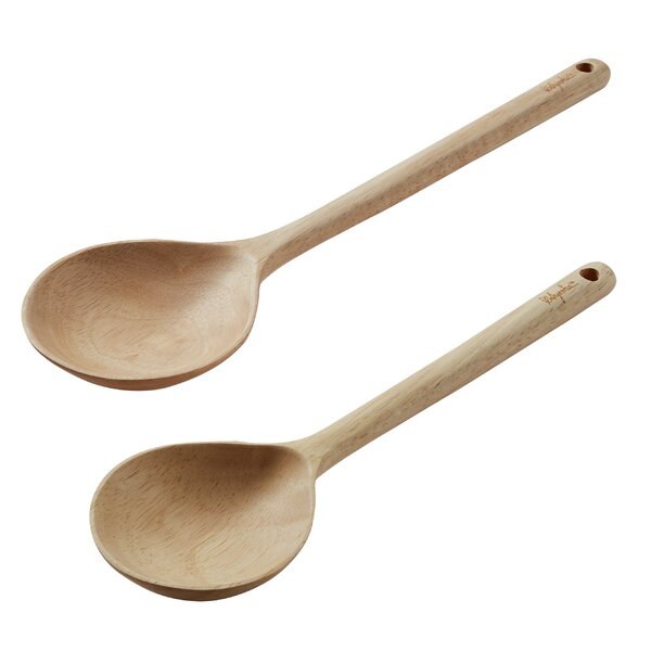 Parawood Solid Spoon Set (Set of 2) by Ayesha Curry