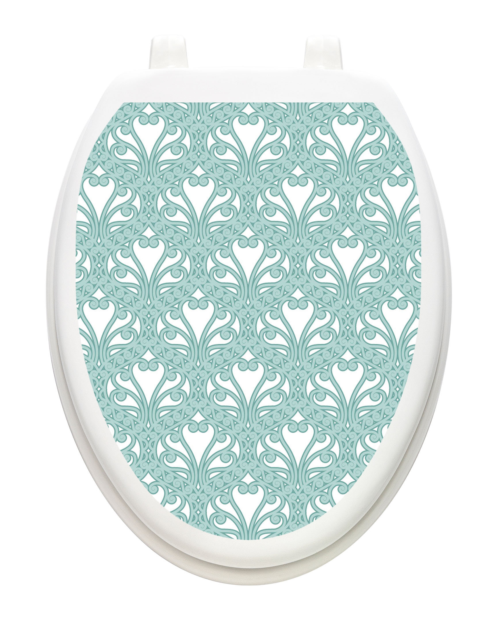 Toilet Tattoos Classic Queen Ann S Toilet Seat Sticker Reviews Wayfair