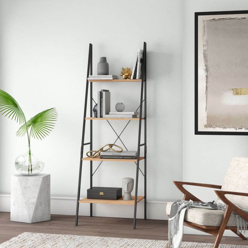 Mercury Row Almanzar Ladder Bookcase Reviews Wayfair