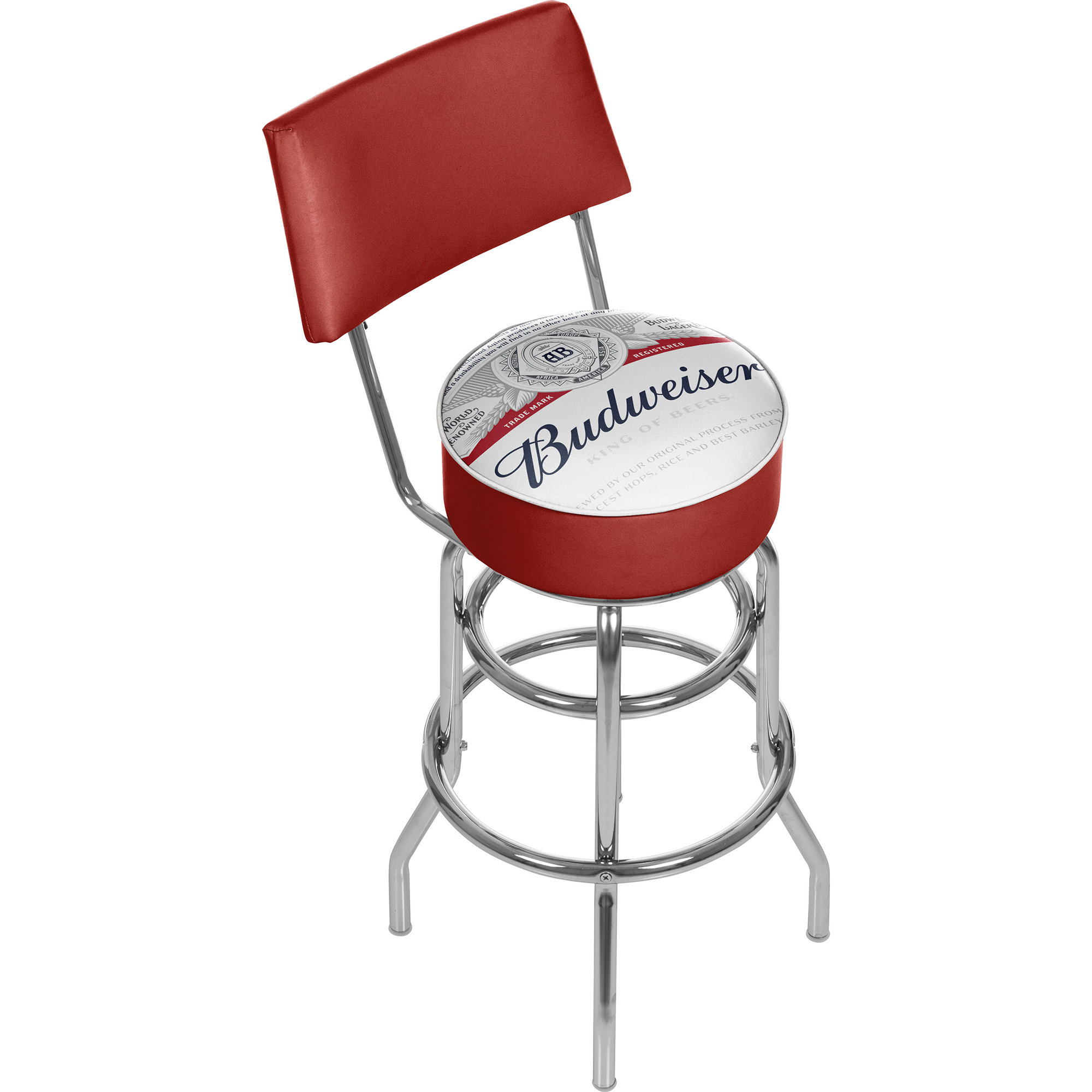 Budweiser Bar Stool - Stools Item Budweiser Bar Stool - Stools Item