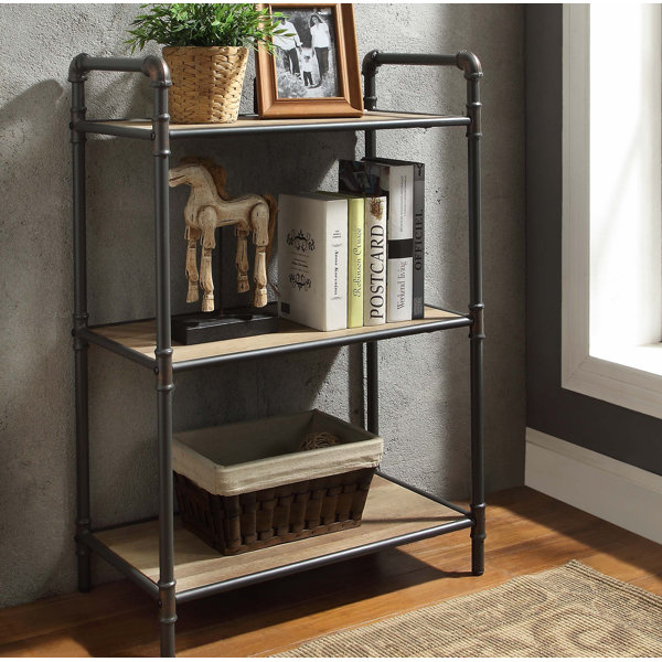 Christofor Industrial Standard Bookcase by 17 Stories| @ $182.50